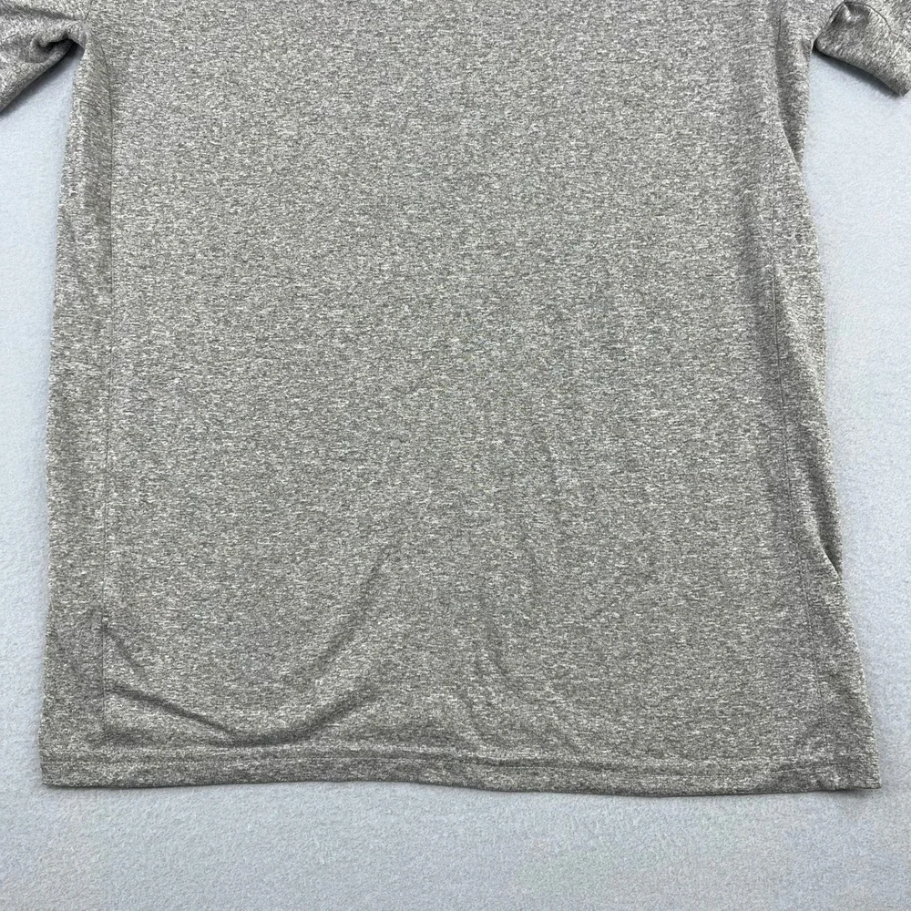 Nike Dri-FIT Mens Small Heather Gray Short‎ Sleeve Athletic Training T-Shirt